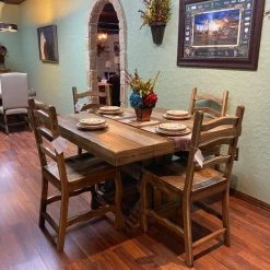 Rustic Furniture Depot Riverwalk Square Counter Set