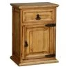 Rustic Accessories 1 Door Tall Nightstand Nightstands