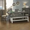 Rustic Furniture Depot Dining Room Sets 6' Stone Dining Set