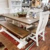 RusticHome-Furniture Farmhouse Table Set Dining Room Sets