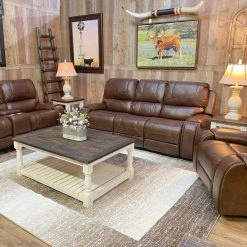 Rustic Furniture Depot Living Room Sets Montana Reclining Sofa Set