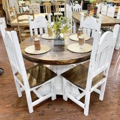 Rustic Furniture Depot Dining Room Sets Gatlinburg Round Dining Set
