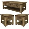 Rustic Furniture Depot Coffee Table Sets Riverwalk Coffee Table Set
