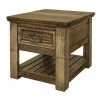 Rustic Furniture Depot Riverwalk Chair Side Table End Tables