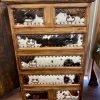 Rustic Accessories Cowhide Chest Chests