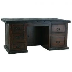 Rustic Accessories Desks Grand Hacienda Executive Desk