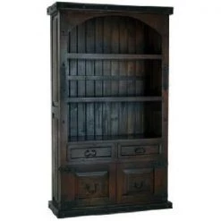 Rustic Accessories Bookcases Boveda 2 Door Bookcase