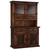 Rustic Furniture Depot Hutches And Bars Ponderosa 2 Door Hutch