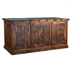Rustic Accessories Ponderosa Executive Desk Desks