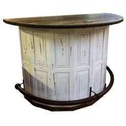 Rustic Furniture Depot Gatlinburg Curved Bar