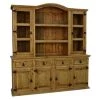 Rustic Furniture Depot 4 Door Hutch