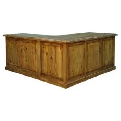 Rustic Accessories Desks Combo Right Angled Executive/Computer Desk