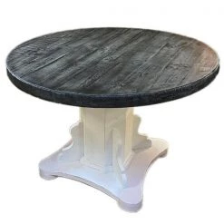 Rustic Furniture Depot Slate Round Table Tables