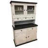 Rustic Furniture Depot Slate 2 Door Hutch