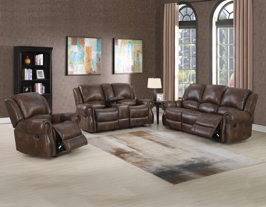 RusticHome-Furniture Navarro Reclining Set 3 RusticHome-Furniture Navarro Reclining Set