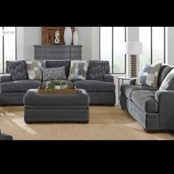 Rustic Furniture Depot Stonehill Sofa & Loveseat - Grey Upholstered Sofa Sets