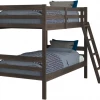 RusticHome-Furniture Rustic Mocha Twin/Twin Bunkbeds