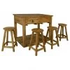Rustic Accessories Breakfast Bar Dining Room Sets