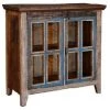 Rustic Accessories Cabana 2 Door Curio Hutches And Bars