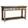 Rustic Accessories Cabana 3 Drawer Sofa Table Sofa Tables