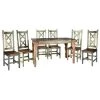 Rustic Accessories Dining Room Sets Cabana 5' Dining Set 2 Rustic Accessories Dining Room Sets Cabana 5' Dining Set