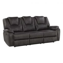 Rustic Furniture Depot Charcoal Sofa