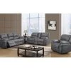 RusticHome-Furniture Charcoal Sofa Set