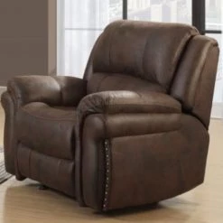 RusticHome-Furniture Recliners Chocolate Recliner