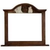 Rustic Accessories Cowhide Mirror