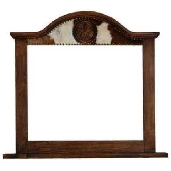 Rustic Accessories Cowhide Mirror 3 Rustic Accessories Cowhide Mirror