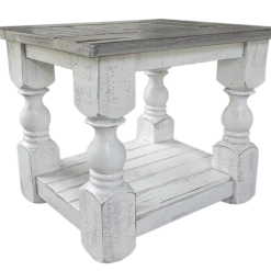 RusticHome-Furniture Stone Chair Side Table