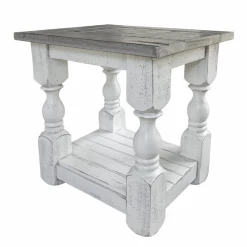 RusticHome-Furniture End Tables Stone End Table
