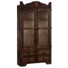 Rustic Furniture Depot Ponderosa Star Gun Cabinet