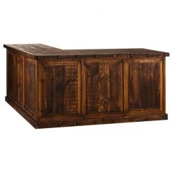 Rustic Furniture Depot Ponderosa Right Angled/Combo Desk