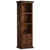 Rustic Furniture Depot Bookcases Ponderosa Skinny Bookcase