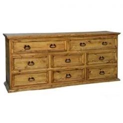 Rustic Accessories X-Large 8 Drawer Dresser Dressers