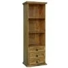 Rustic Accessories Skinny 3 Drawer Bookcase