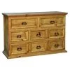 Rustic Accessories Small 8 Drawer Dresser Dressers