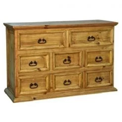 Rustic Accessories Small 8 Drawer Dresser Dressers