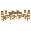 Rustic Accessories Dining Room Sets 6' Santa Rita Dining Set 2 Rustic Accessories Dining Room Sets 6' Santa Rita Dining Set