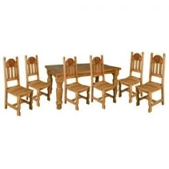Rustic Accessories Dining Room Sets 6' Santa Rita Dining Set