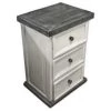 Rustic Furniture Depot Nightstands Slate Nightstand