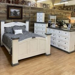 Rustic Furniture Depot Slate Bedroom Set