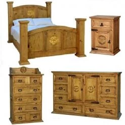 Rustic Accessories Star Mansion Bedroom Set