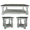 Rustic Furniture Depot Coffee Table Sets Stone Coffee Table Set