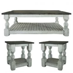 Rustic Furniture Depot Coffee Table Sets Stone Coffee Table Set