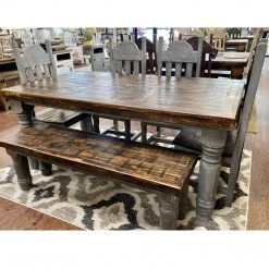 Rustic Furniture Depot Terra Gray Dining Set