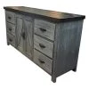 Rustic Furniture Depot Weathered Farmhouse Dresser